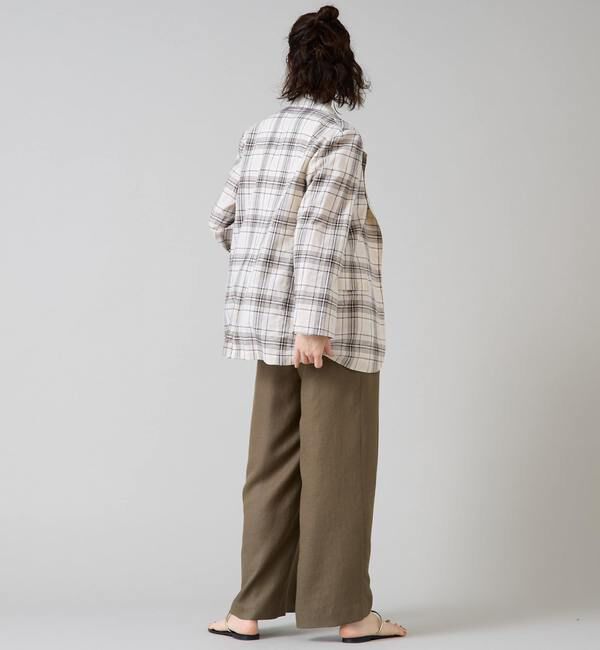 Liesse「リネンテーラードジャケット」|テーラードジャケット|