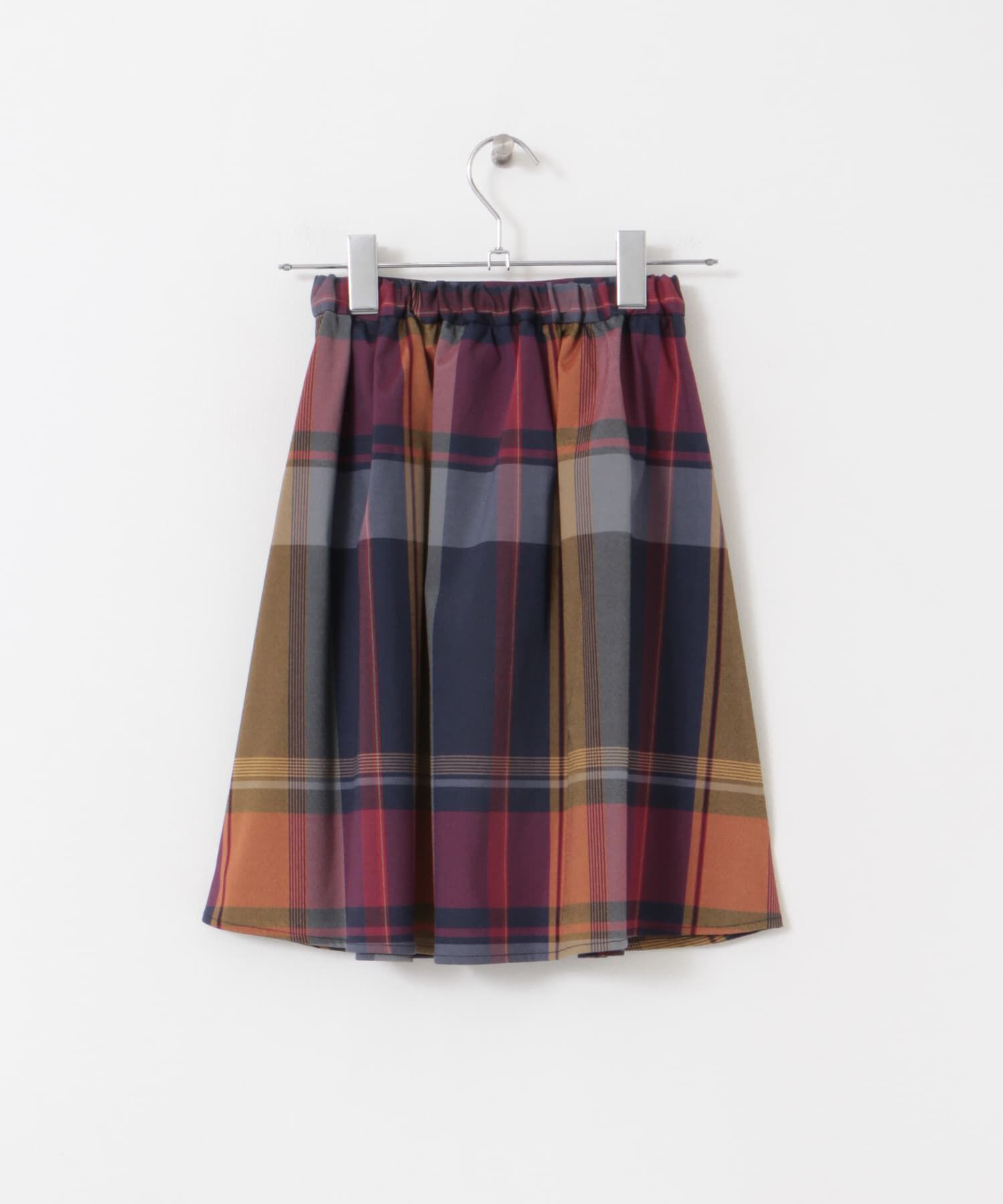 URBAN RESEARCH DOORS「『親子リンク』カラーチェックスカート(KIDS)」|その他|