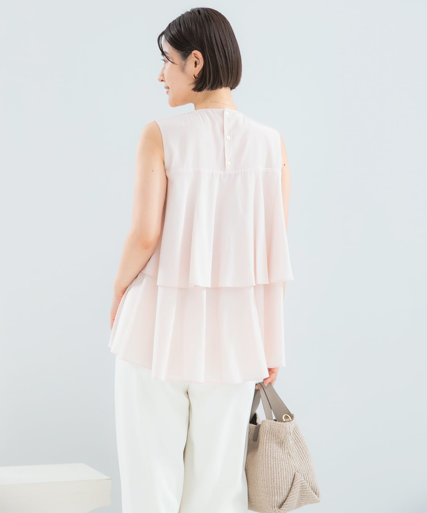 URBAN RESEARCH ROSSO「レイヤードフレアブラウス」|シャツ・ブラウス|