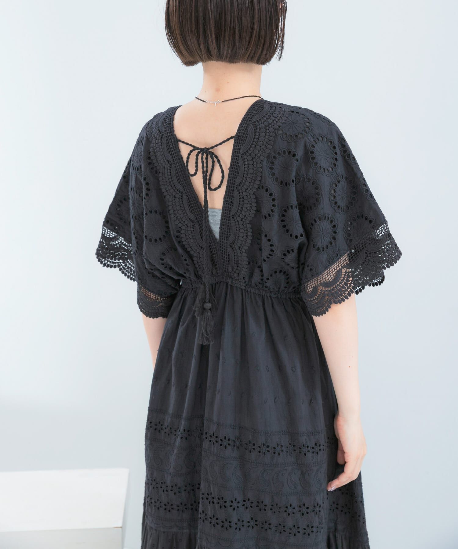 URBAN RESEARCH ROSSO「Made In Indiaエンブロイダリーワンピース」|ワンピース|