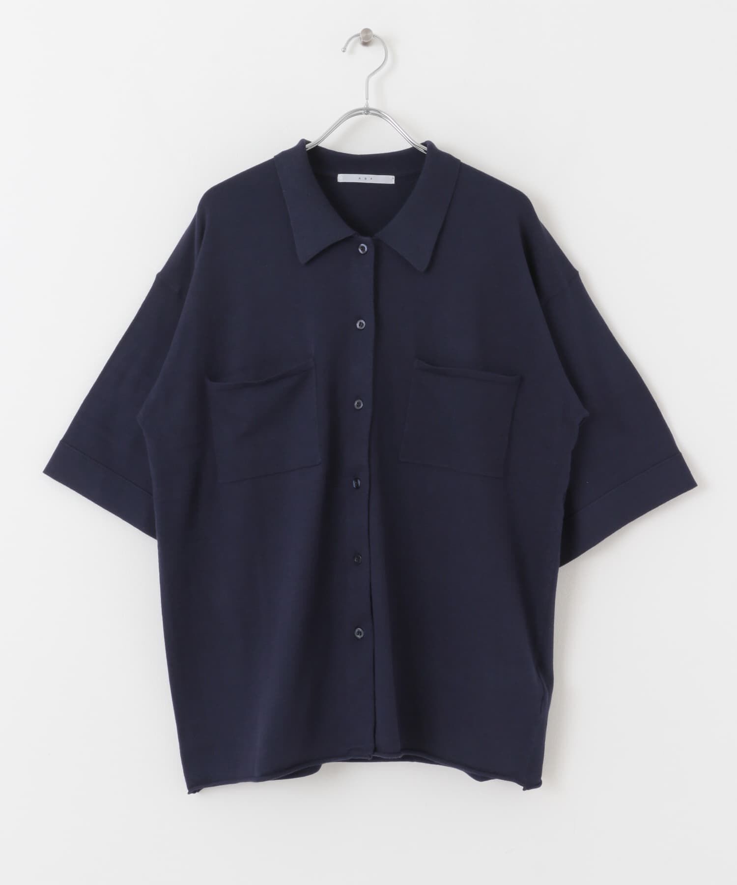  「ルーズシルエットニットシャツ」|ニット・セーター|