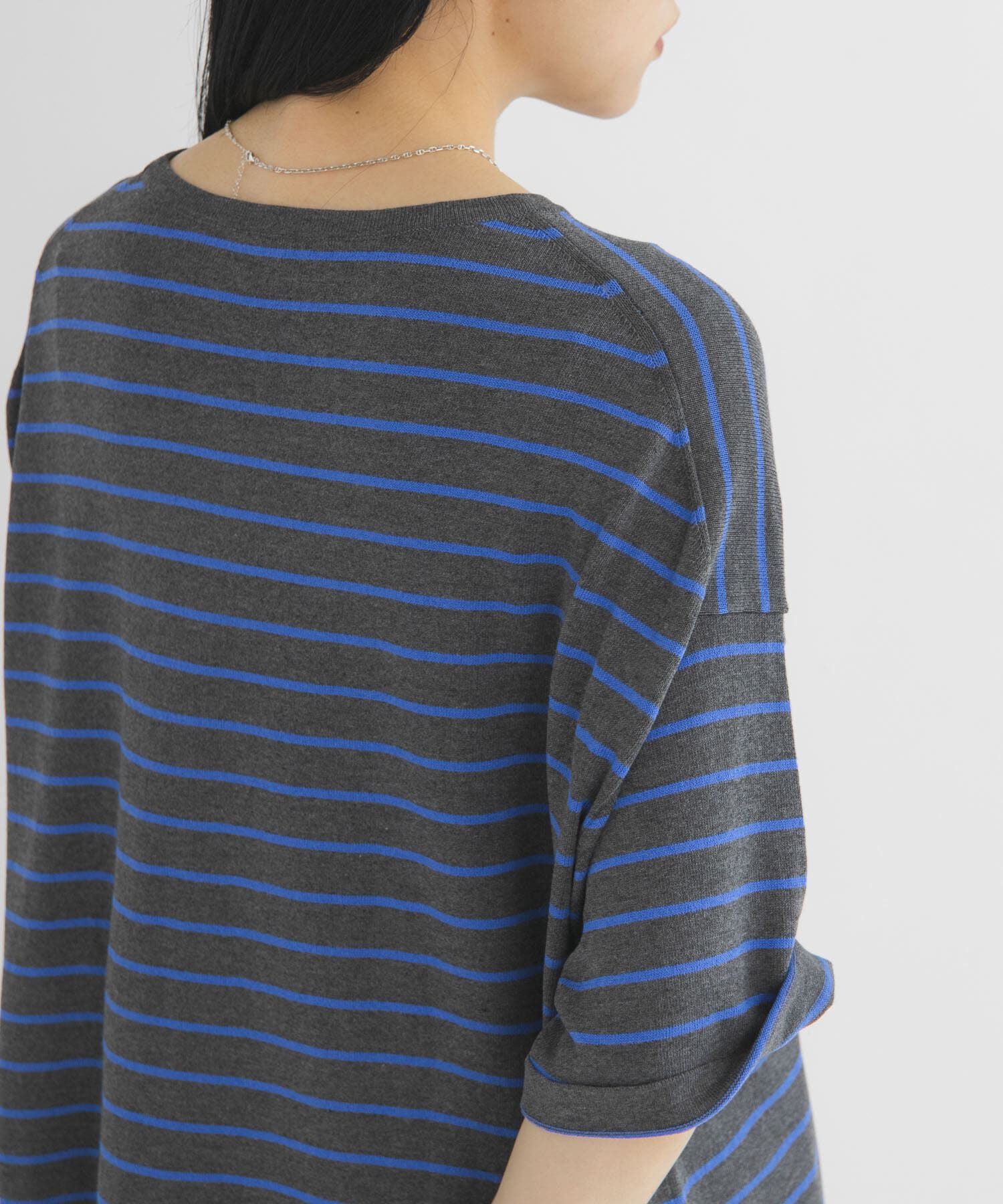  「BIGボーダーニット」|ニット・セーター|