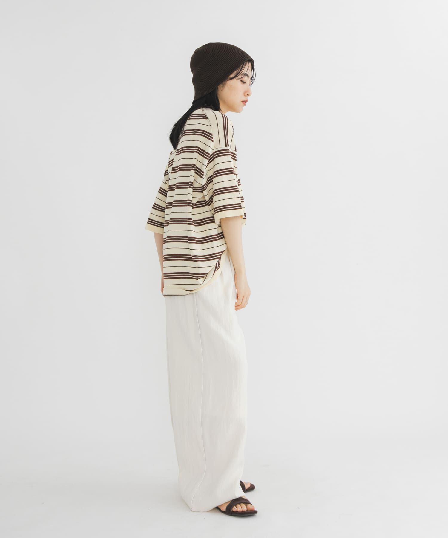  「BIGボーダーニット」|ニット・セーター|