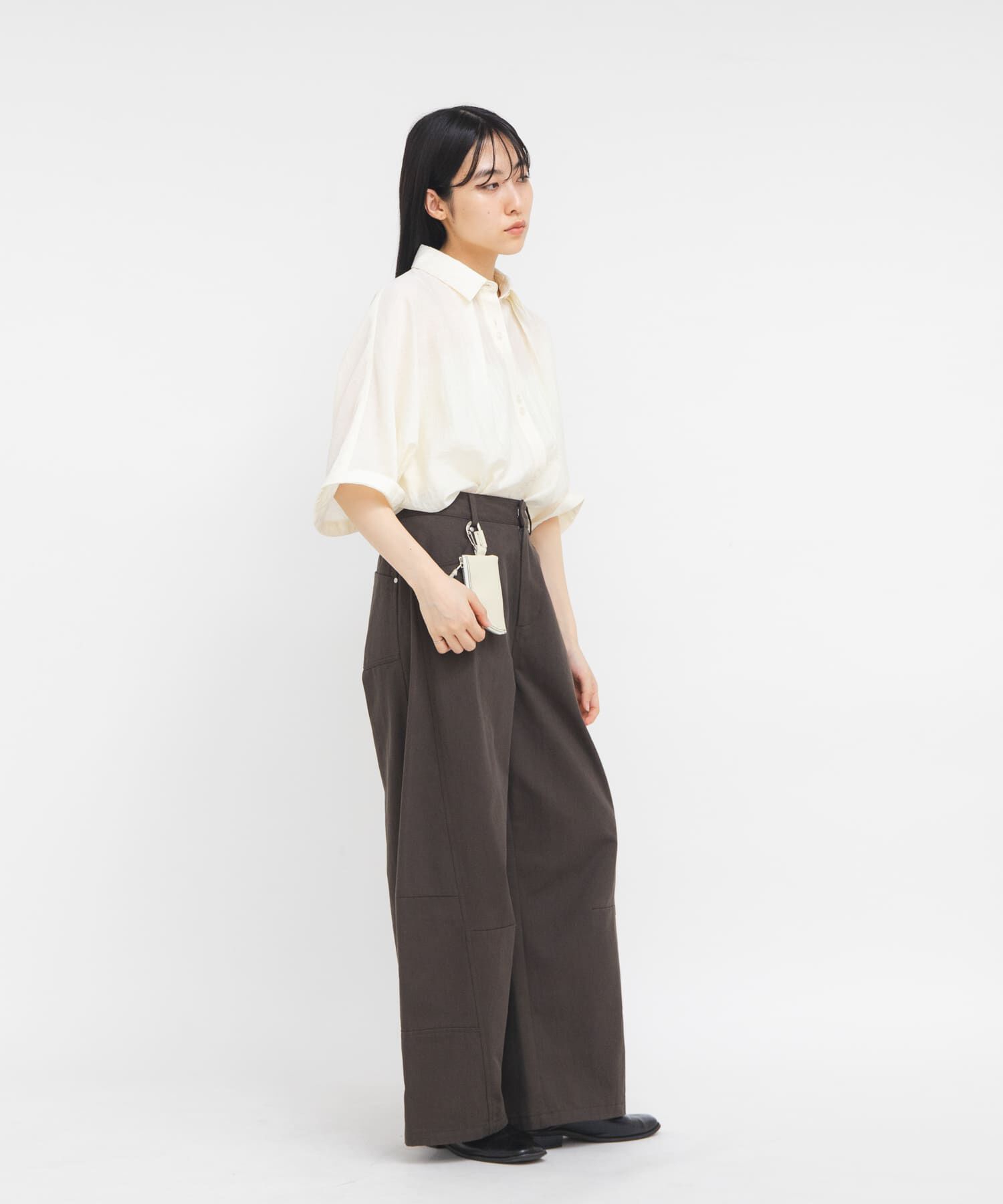  「シアーフォルムシャツ」|シャツ・ブラウス|