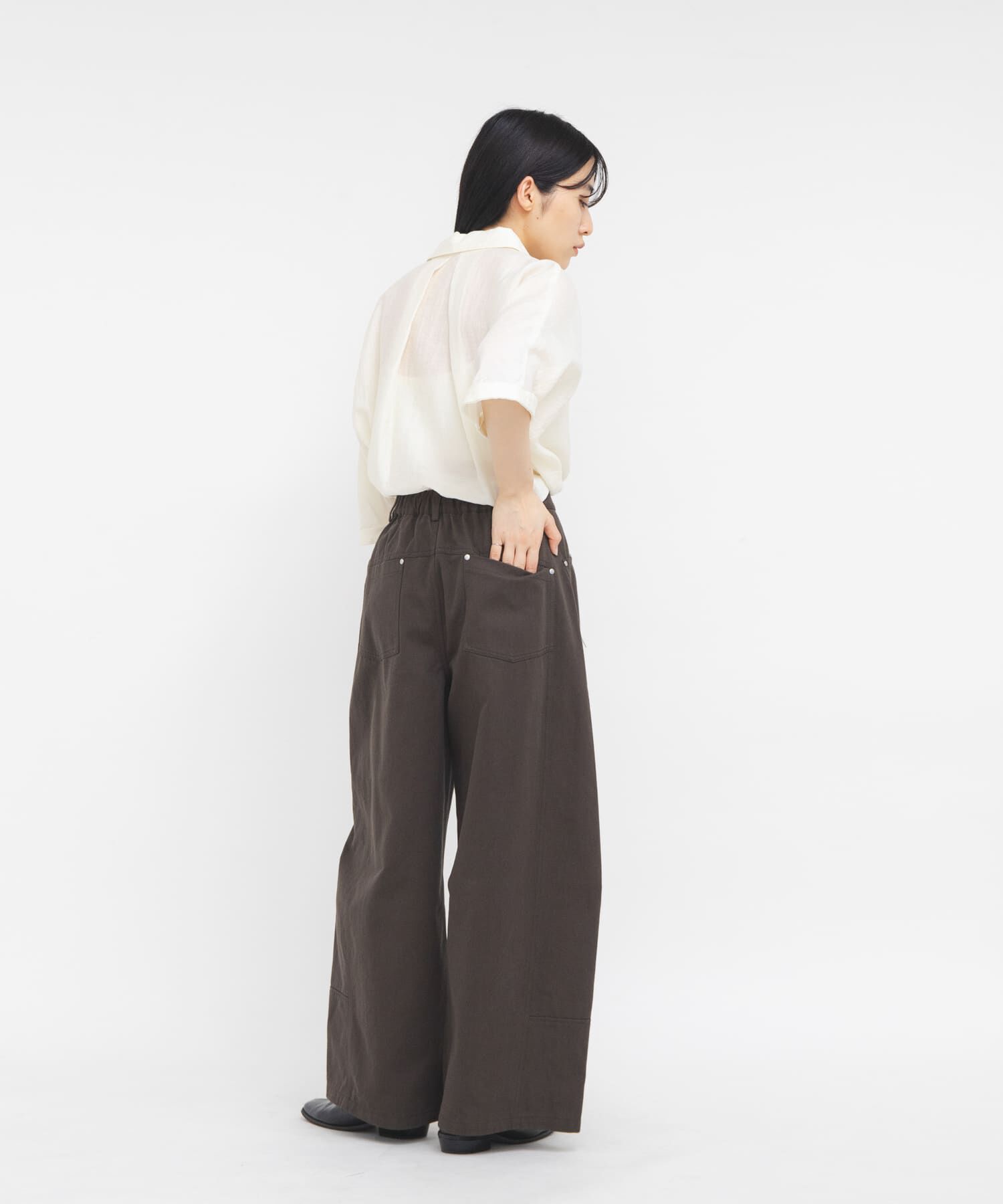  「シアーフォルムシャツ」|シャツ・ブラウス|