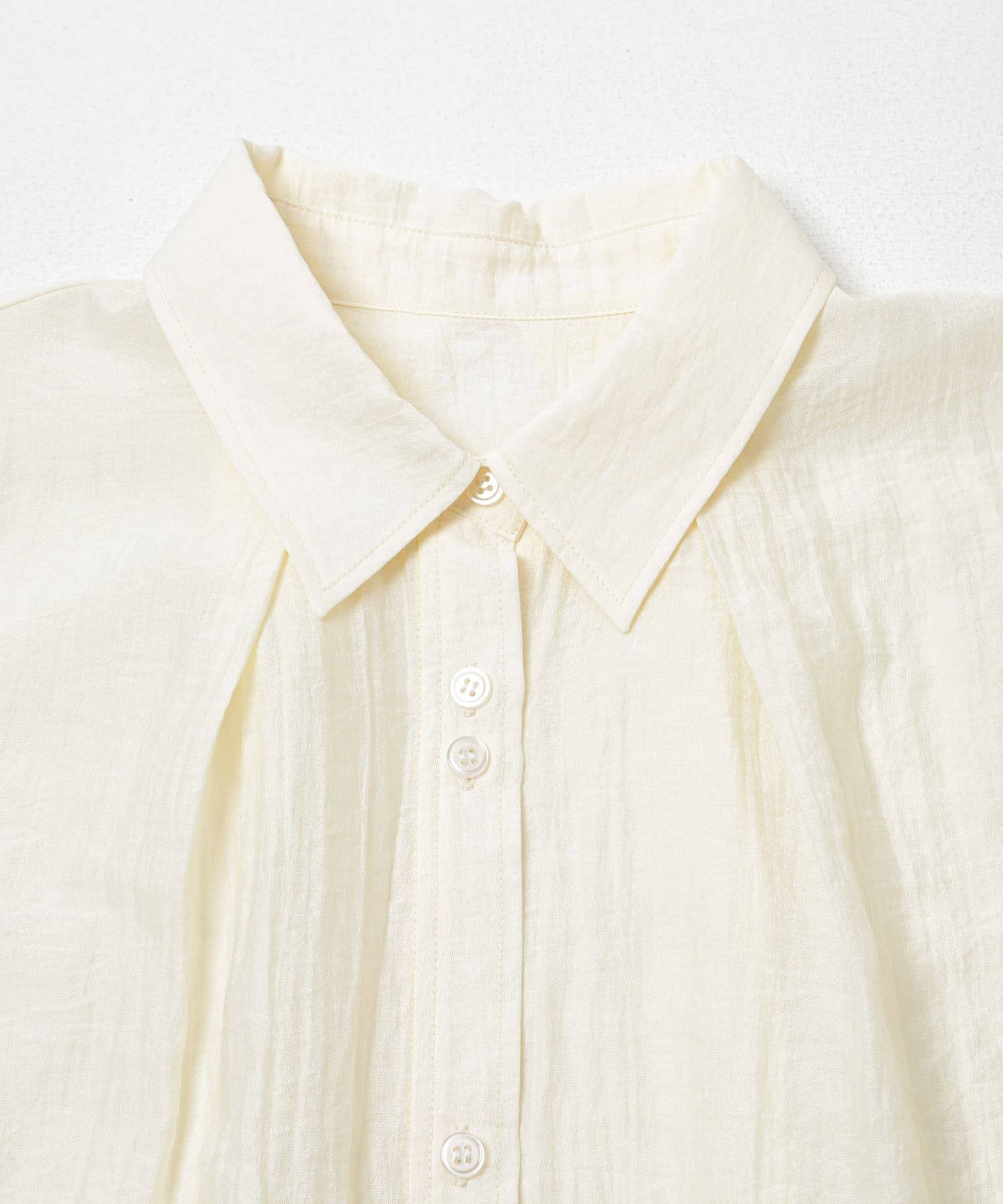  「シアーフォルムシャツ」|シャツ・ブラウス|