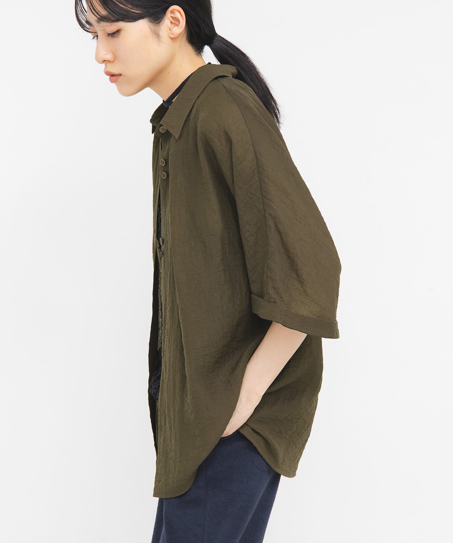  「シアーフォルムシャツ」|シャツ・ブラウス|