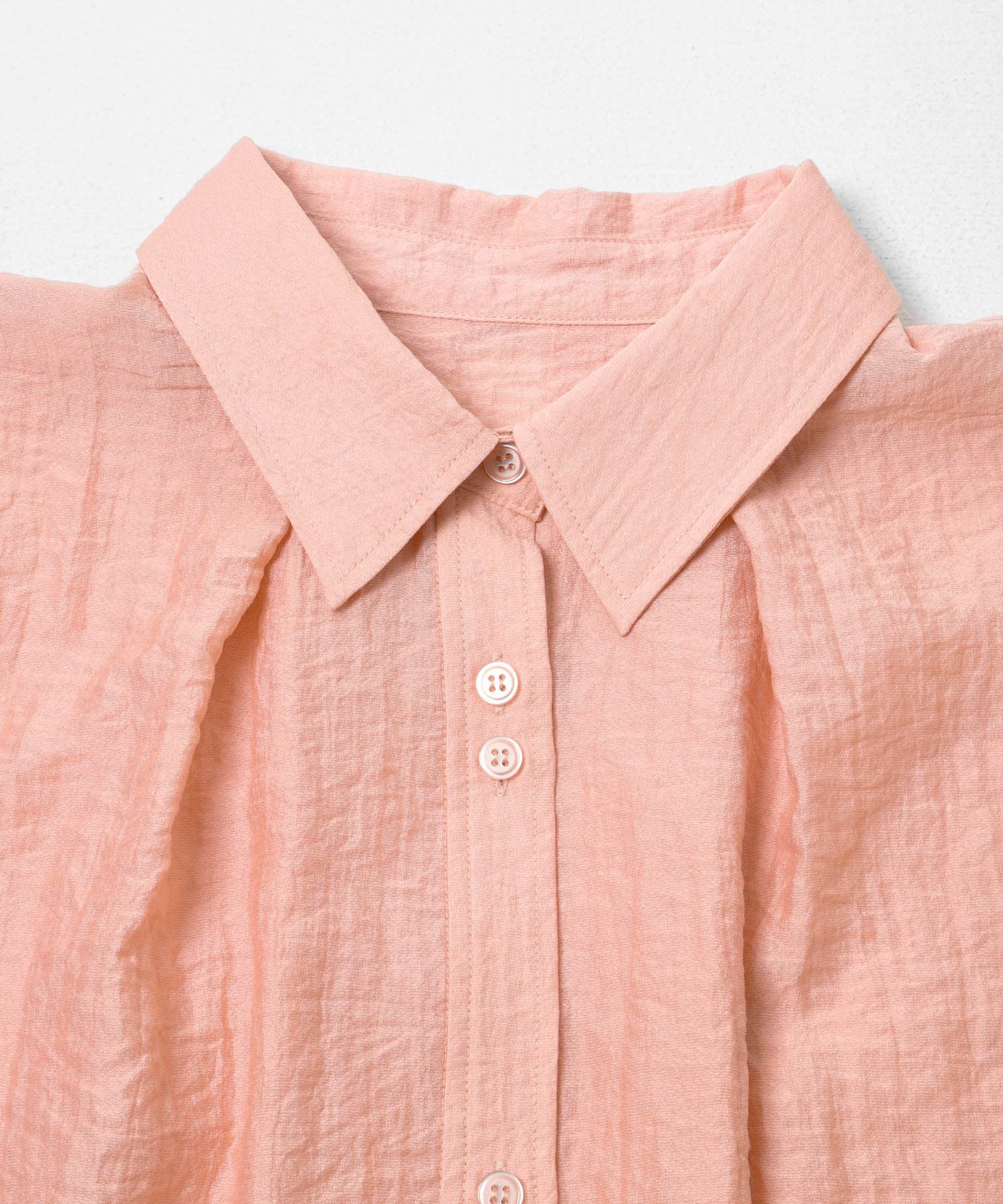  「シアーフォルムシャツ」|シャツ・ブラウス|