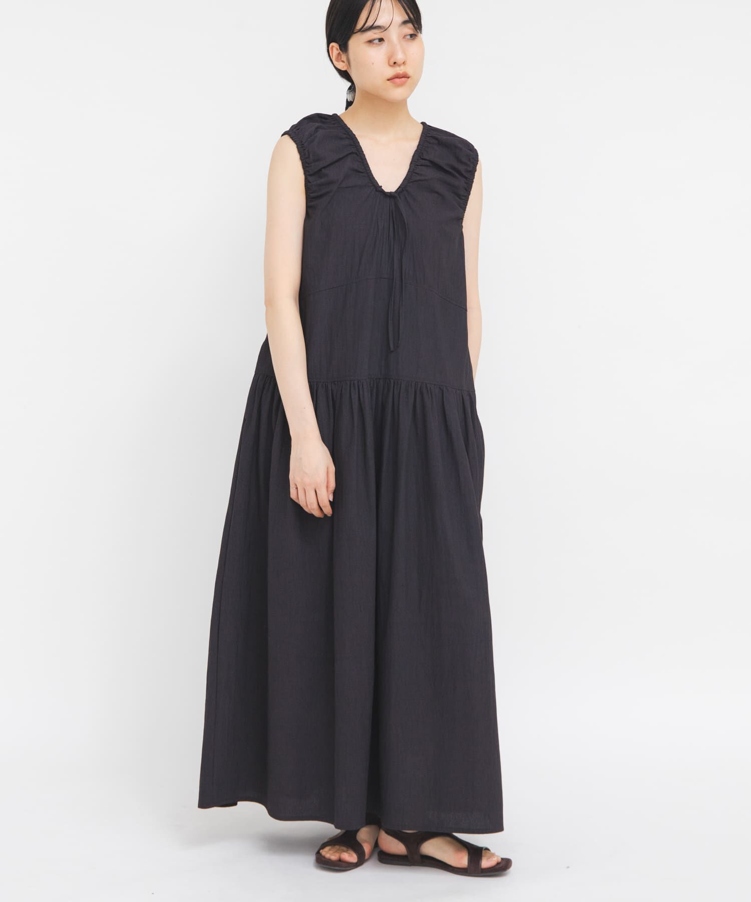  「2WAYローギャザーワンピース」|ワンピース|