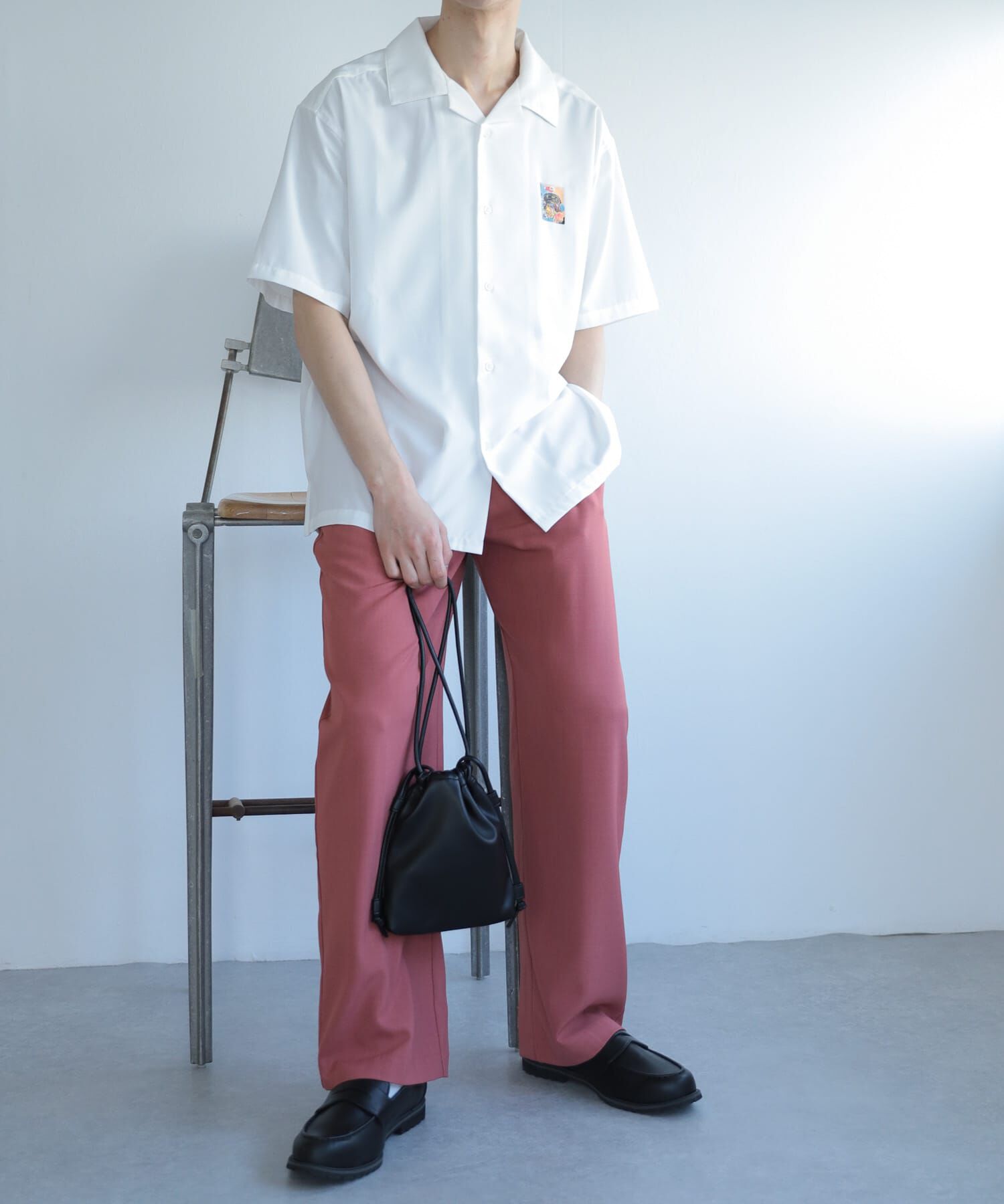 SENSE OF PLACE by URBAN RESEARCH「『セットアップ対応』『イージーケア』ダブルタックワイドスラックス」|その他|