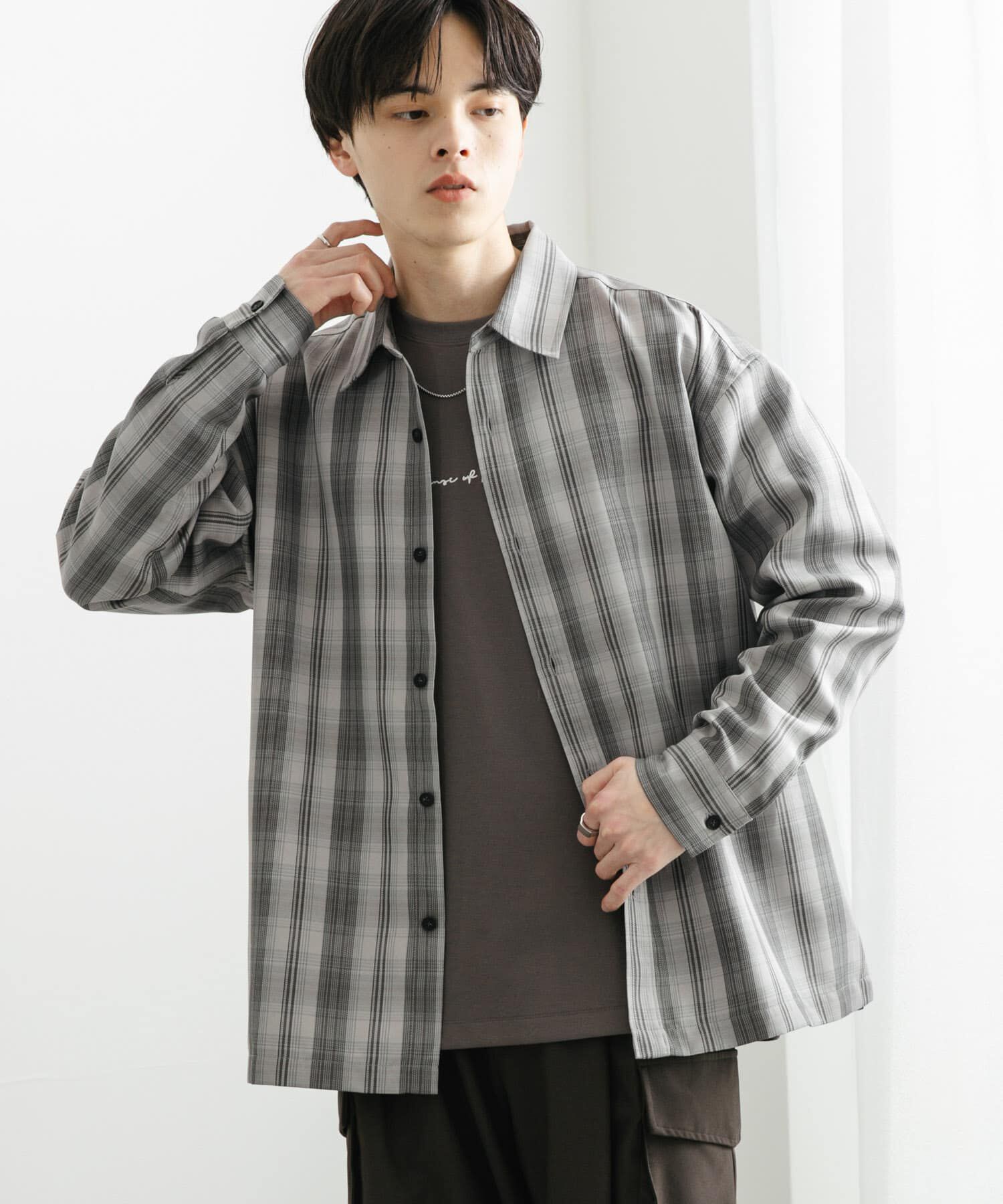 SENSE OF PLACE by URBAN RESEARCH「オンブレチェックルーズシャツ」|シャツ・ブラウス|