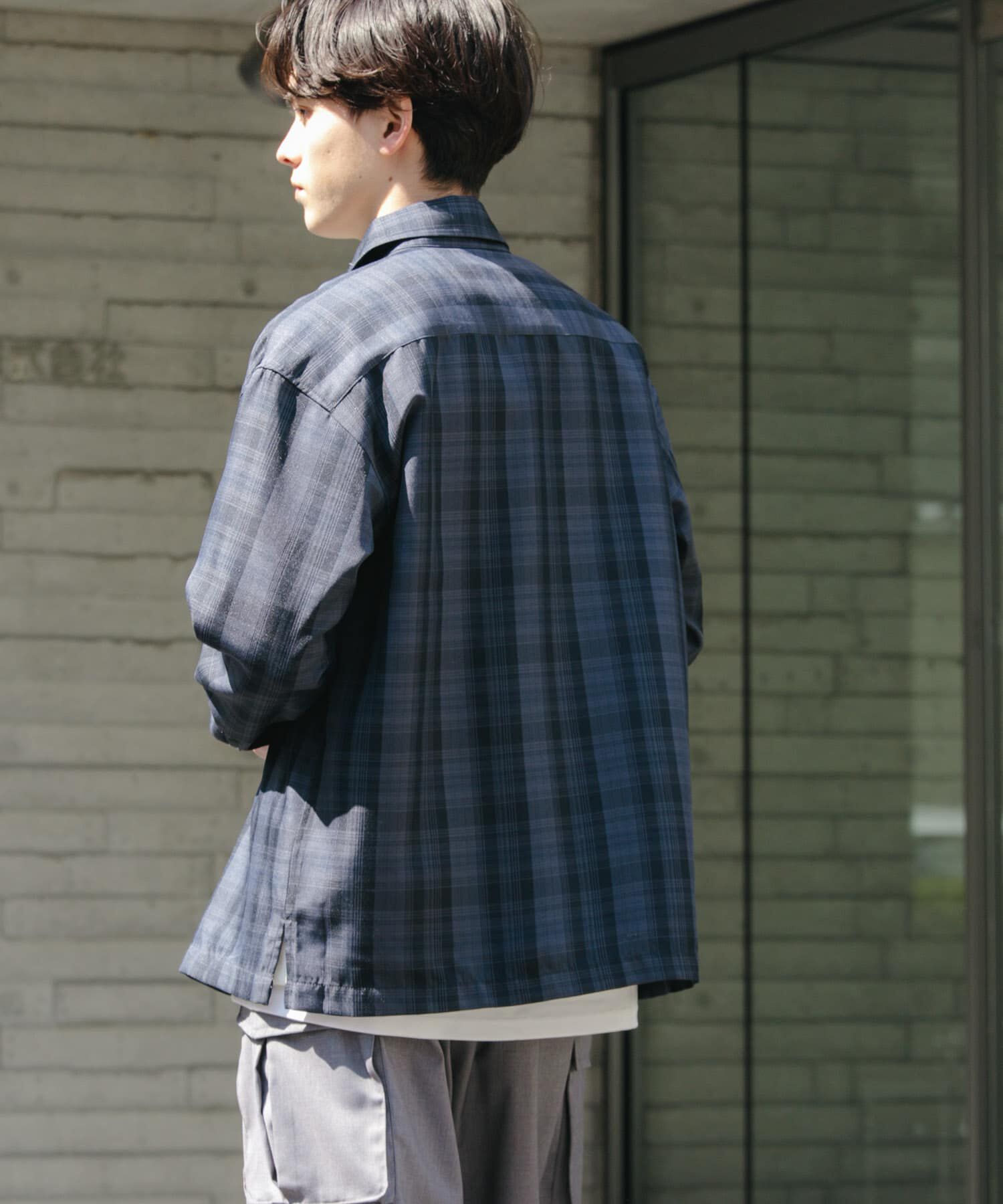 SENSE OF PLACE by URBAN RESEARCH「オンブレチェックルーズシャツ」|シャツ・ブラウス|