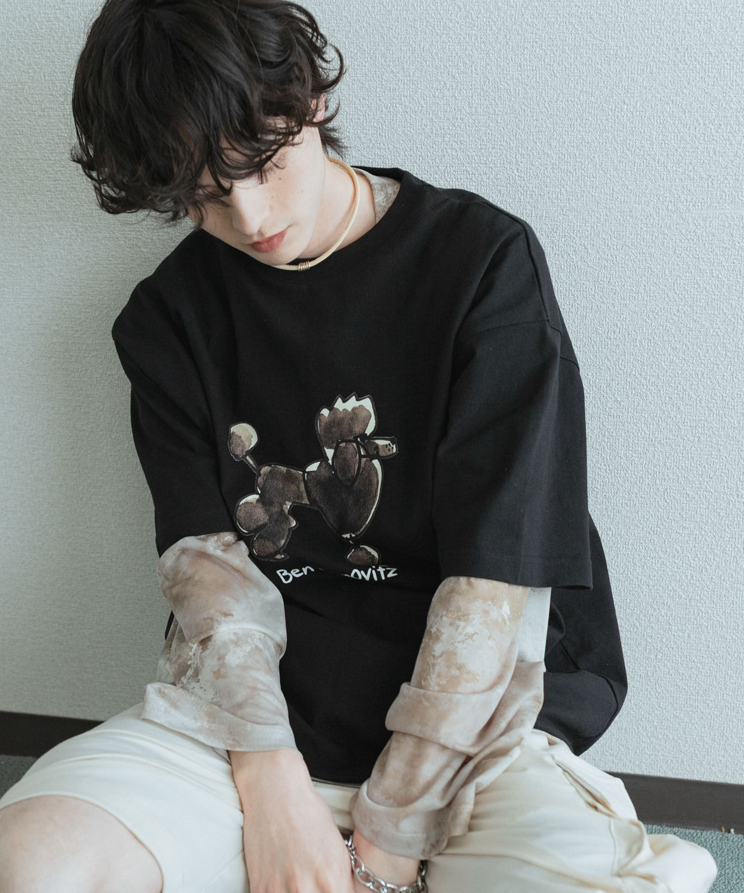 SENSE OF PLACE by URBAN RESEARCH「『別注』Ben Lenovitz&times;SENSE OF PLACE　SHORT-SLEEVE T-SHIRTS」|Tシャツ・カットソー|