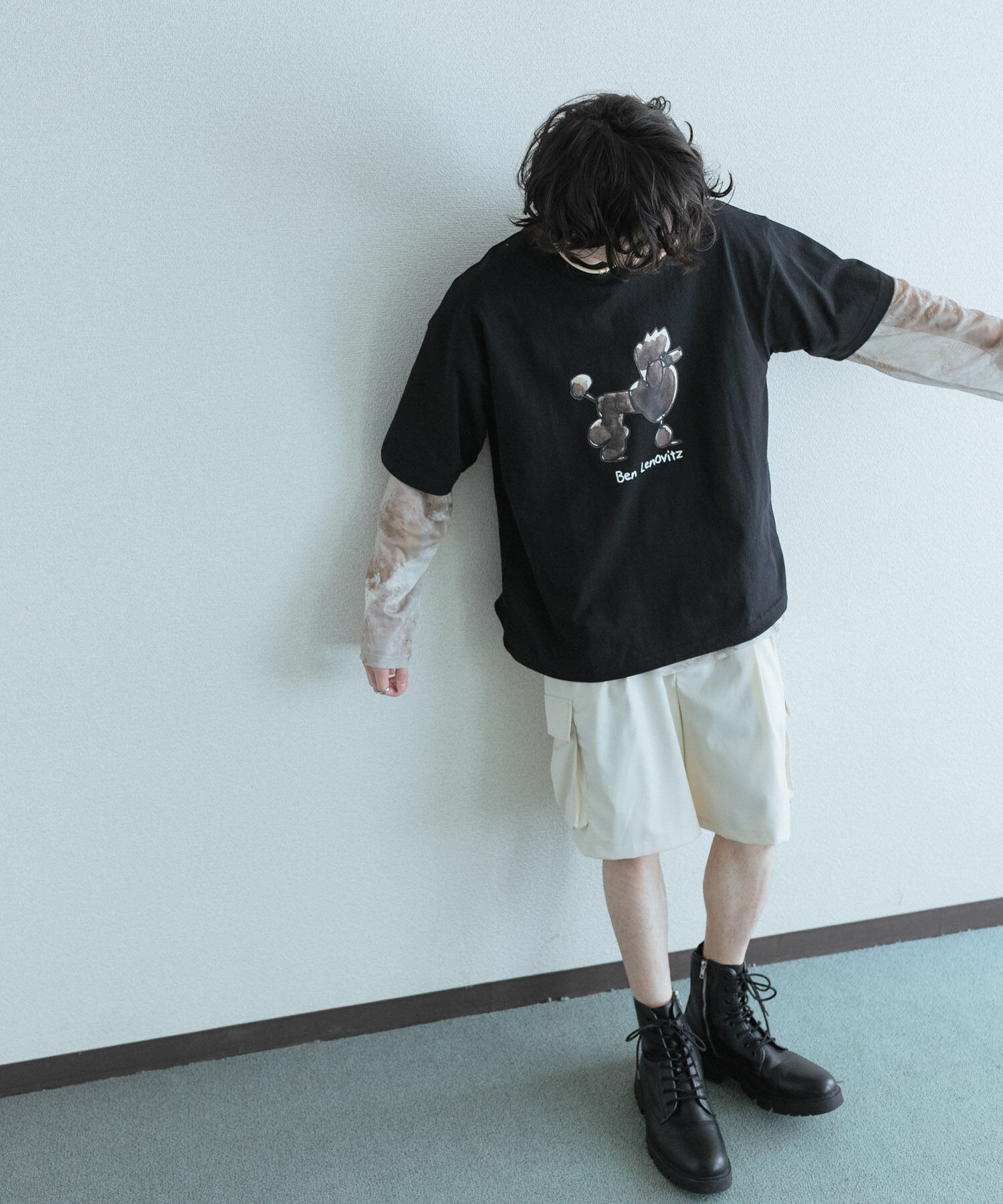 SENSE OF PLACE by URBAN RESEARCH「『別注』Ben Lenovitz&times;SENSE OF PLACE　SHORT-SLEEVE T-SHIRTS」|Tシャツ・カットソー|