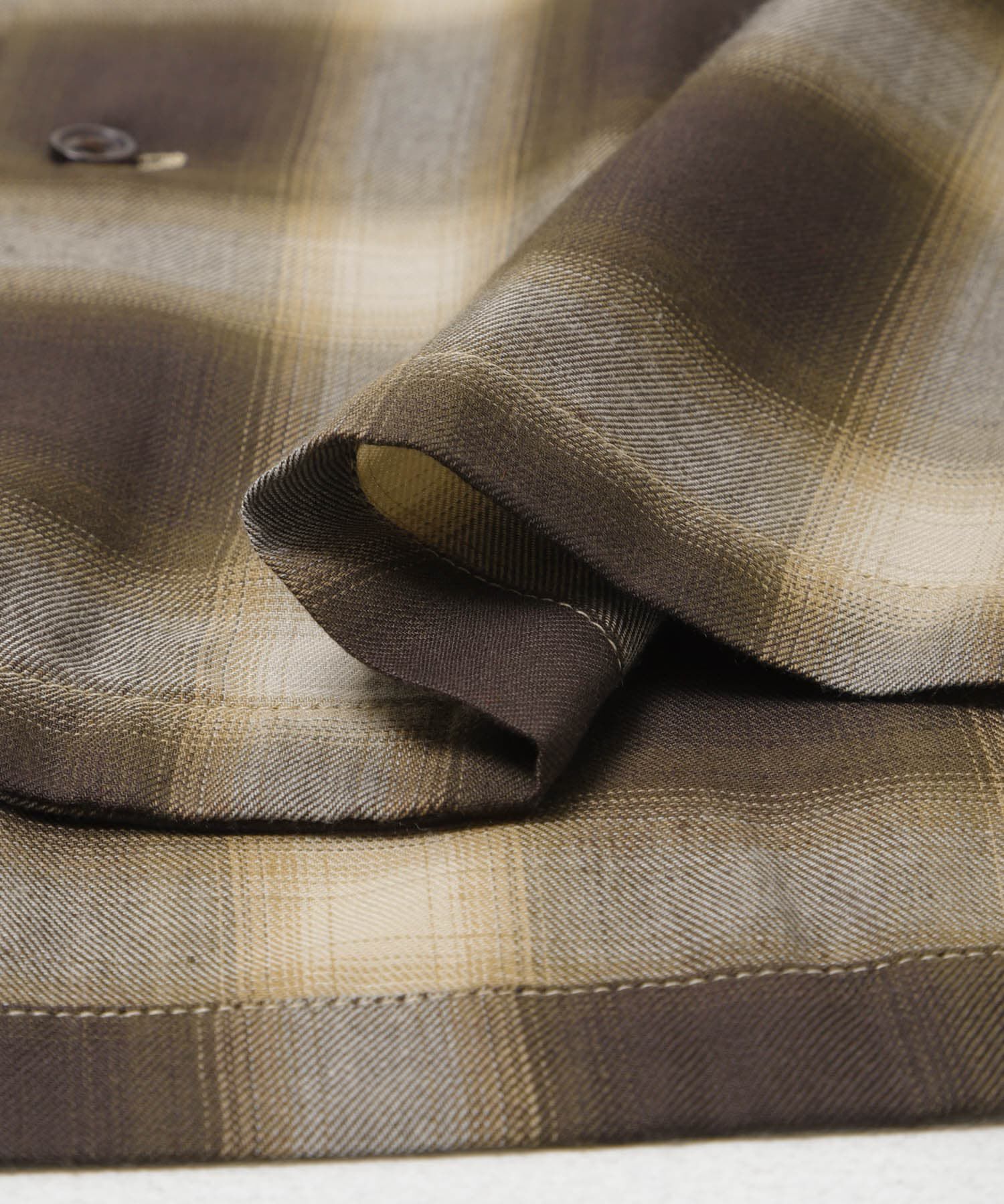 SENSE OF PLACE by URBAN RESEARCH「オンブレーチェックオープンカラーショートスリーブシャツ」|シャツ・ブラウス|