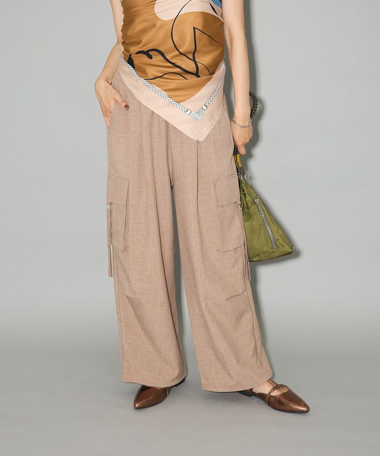 Green Parks「麻調ミリタリーカーゴパンツ」|その他|