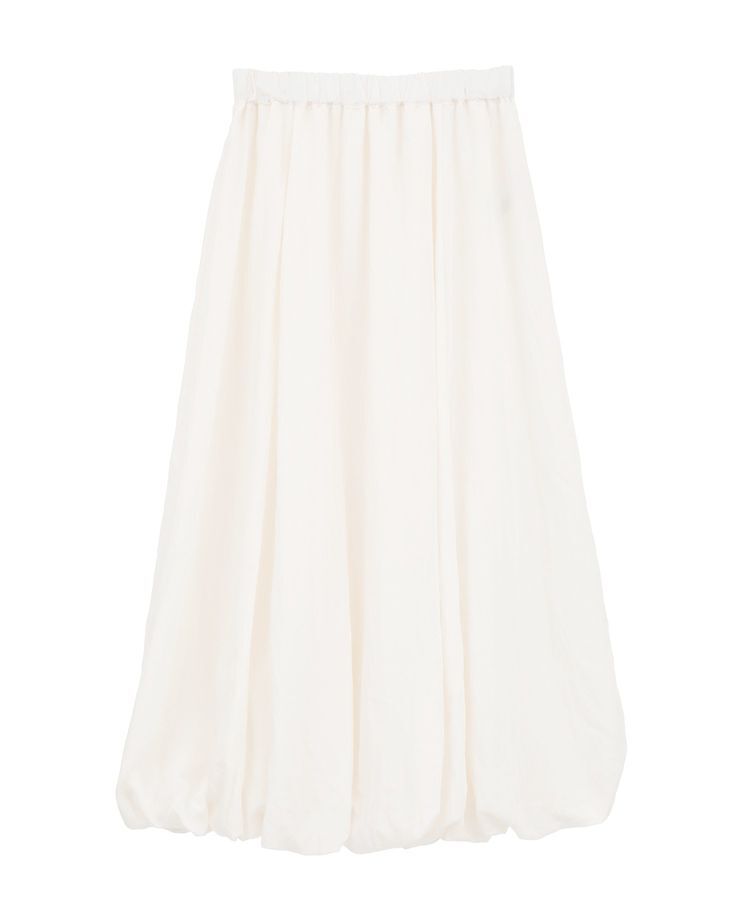 Green Parks「微光沢サテンバルーンスカート」|スカート|