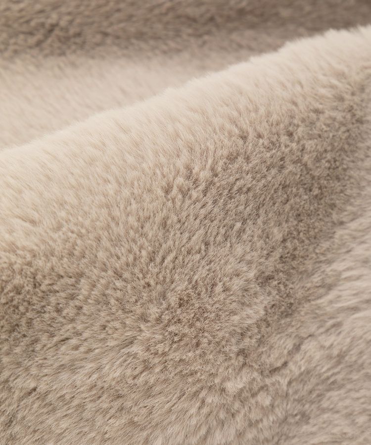 Green Parks「・ELENCARE DUE ペプラムフェイクファーベスト」|ベスト・ジレ|