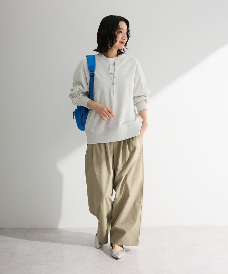 Green Parks「ハーフZip裏毛プルオーバー」|Tシャツ・カットソー|