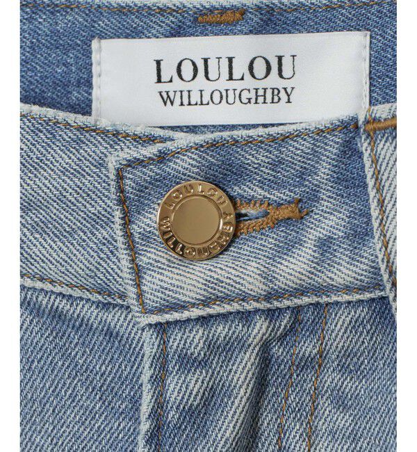 LOULOU WILLOUGHBY「【LOULOU WILLOUGHBY】ボーイフレンドデニムパンツ」|デニム|