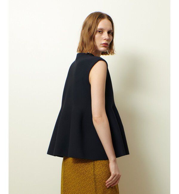 allureville「ペプラムジレ」|ニット・セーター|