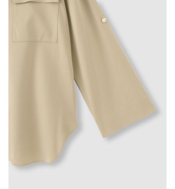 allureville「フィブリルターンバックシャツ」|シャツ・ブラウス|