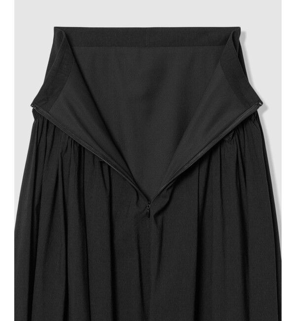 LOULOU WILLOUGHBY「【LOULOU WILLOUGHBY】コットンリネンスカラップスカート」|フレア|