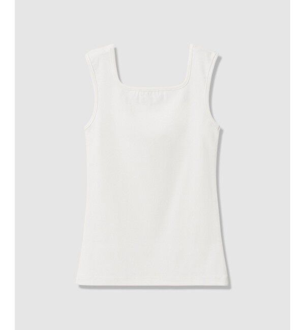 allureville「フライススクエアネックタンク」|Tシャツ・カットソー|