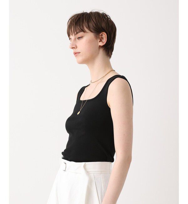 allureville「フライススクエアネックタンク」|Tシャツ・カットソー|