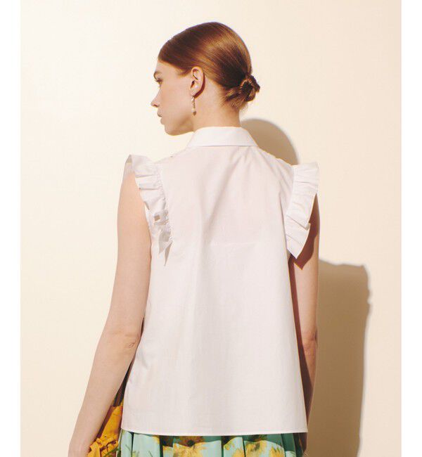 LOULOU WILLOUGHBY「【LOULOU WILLOUGHBY】フランジェンテブラウス」|シャツ・ブラウス|