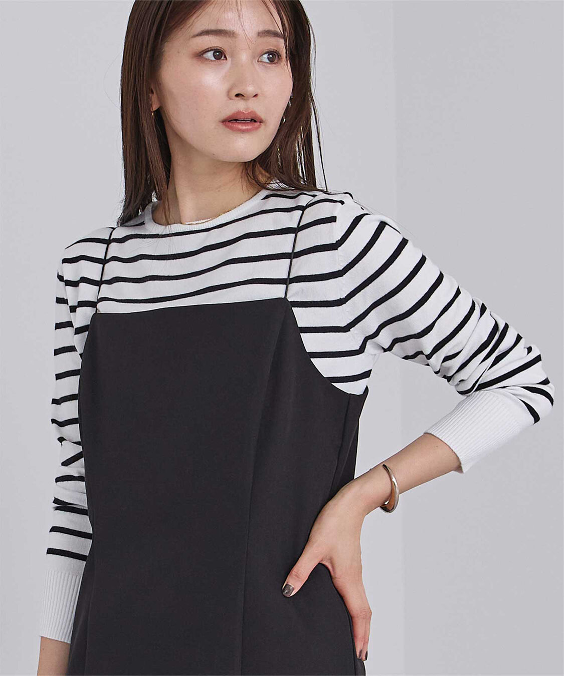 ur's「カシミヤタッチクルーネックニットトップス」|ニット・セーター|