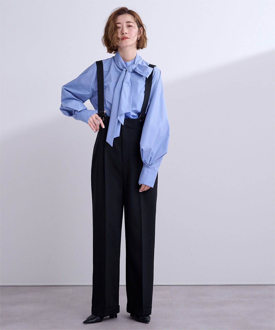 ur's「2wayボウタイブラウス」|シャツ・ブラウス|