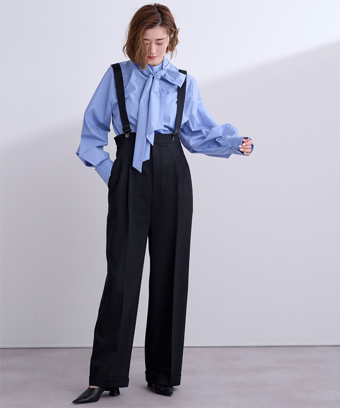 ur's「2wayボウタイブラウス」|シャツ・ブラウス|