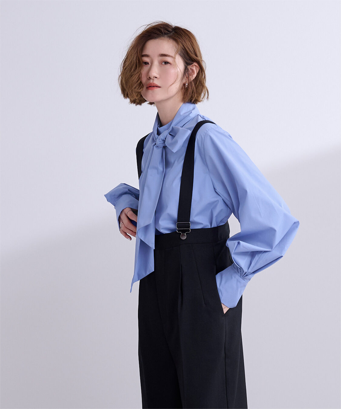 ur's「2wayボウタイブラウス」|シャツ・ブラウス|