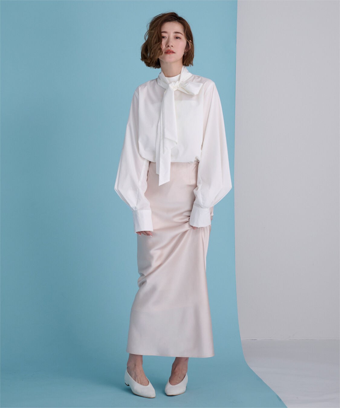 ur's「2wayボウタイブラウス」|シャツ・ブラウス|