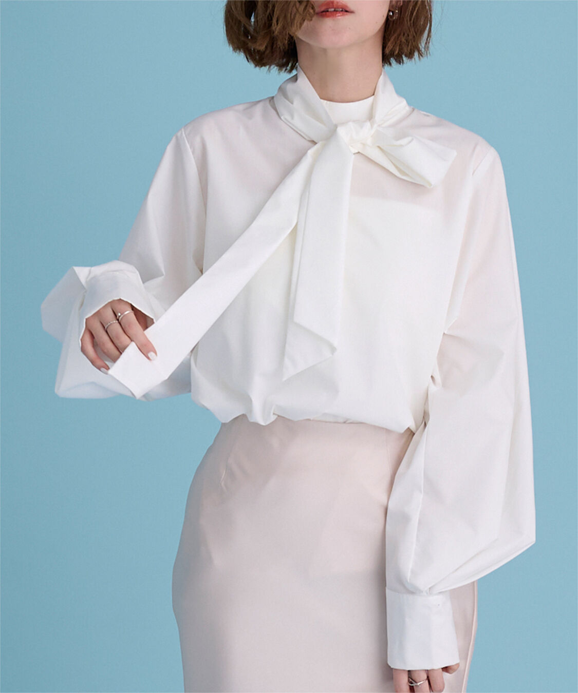 ur's「2wayボウタイブラウス」|シャツ・ブラウス|