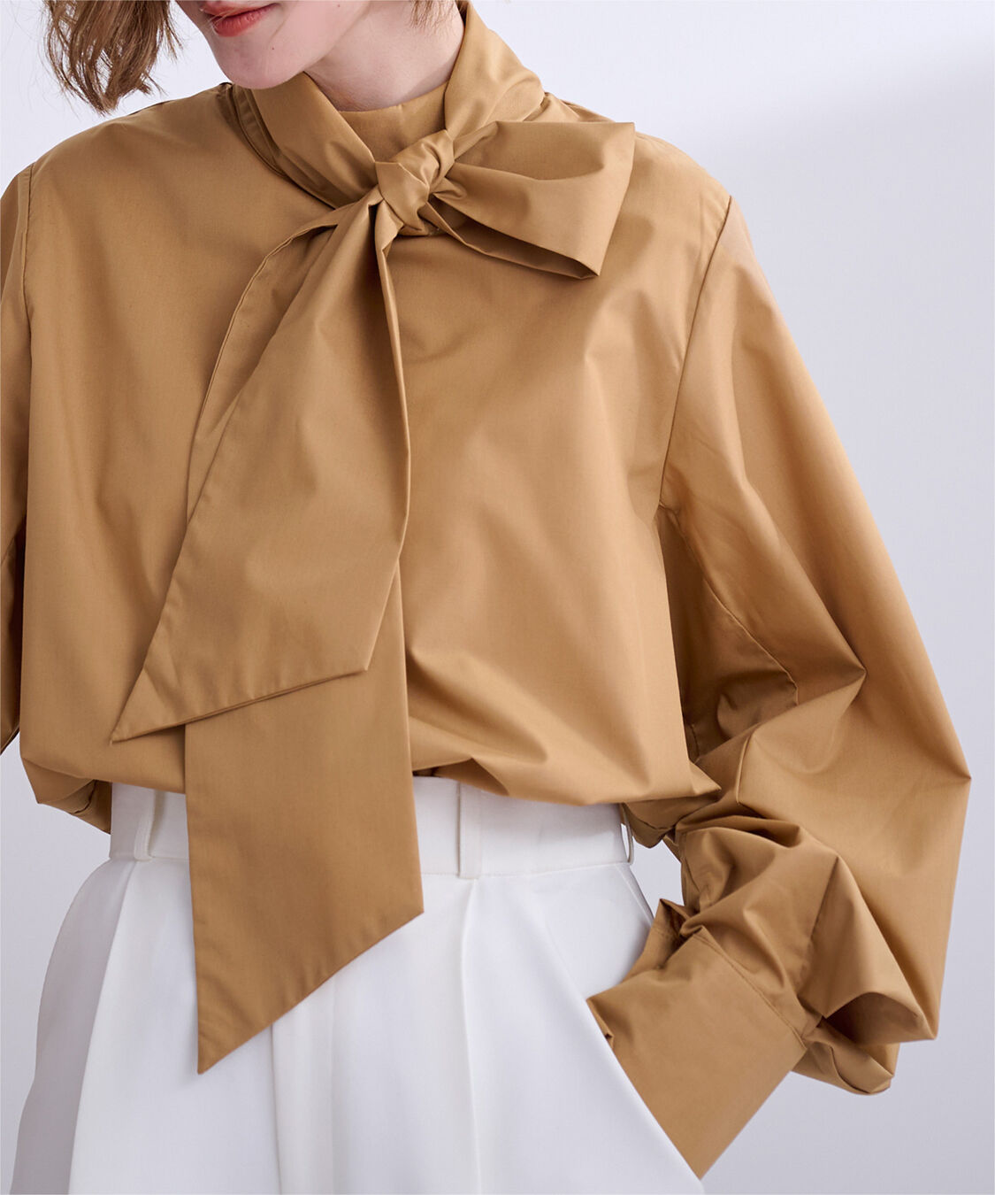 ur's「2wayボウタイブラウス」|シャツ・ブラウス|