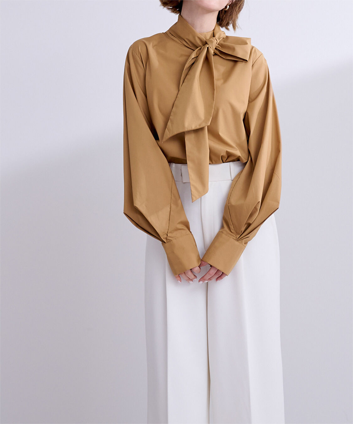 ur's「2wayボウタイブラウス」|シャツ・ブラウス|