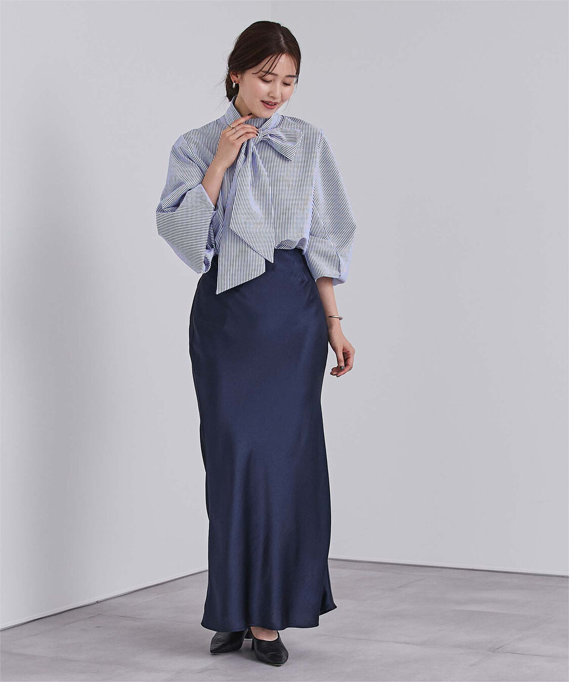 ur's「2wayボウタイブラウス」|シャツ・ブラウス|