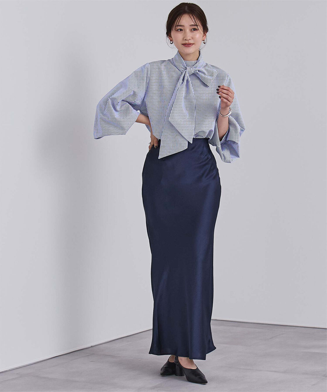 ur's「2wayボウタイブラウス」|シャツ・ブラウス|