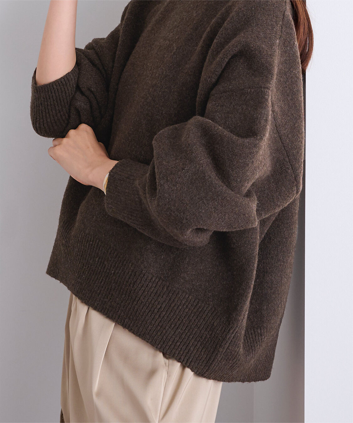 ur's「ヤクライククルーネックニット」|ニット・セーター|
