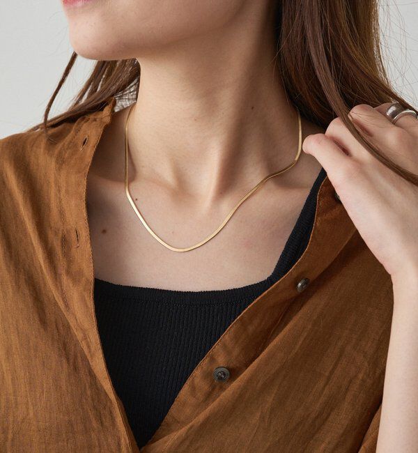  「スネークチェーンネックレス」|ネックレス|