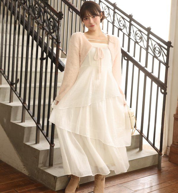  「ボレロセットイレヘムワンピース」|ワンピース|