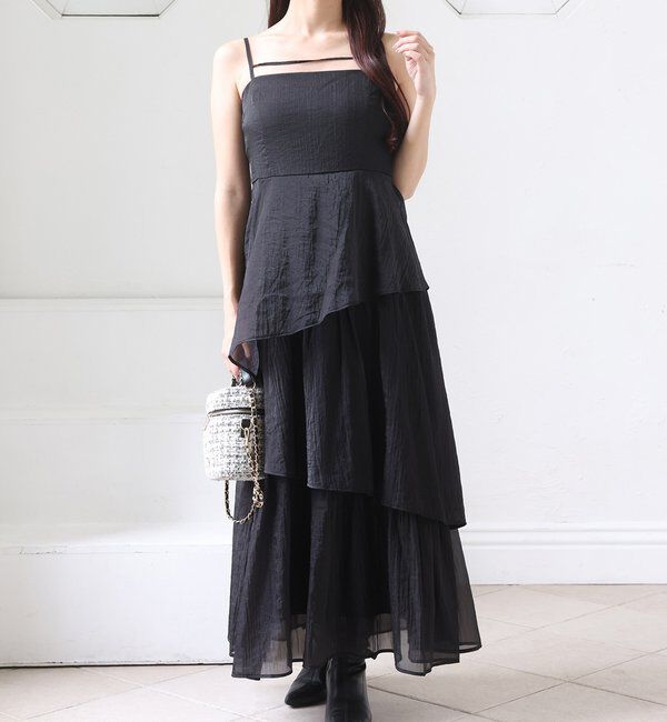  「ボレロセットイレヘムワンピース」|ワンピース|