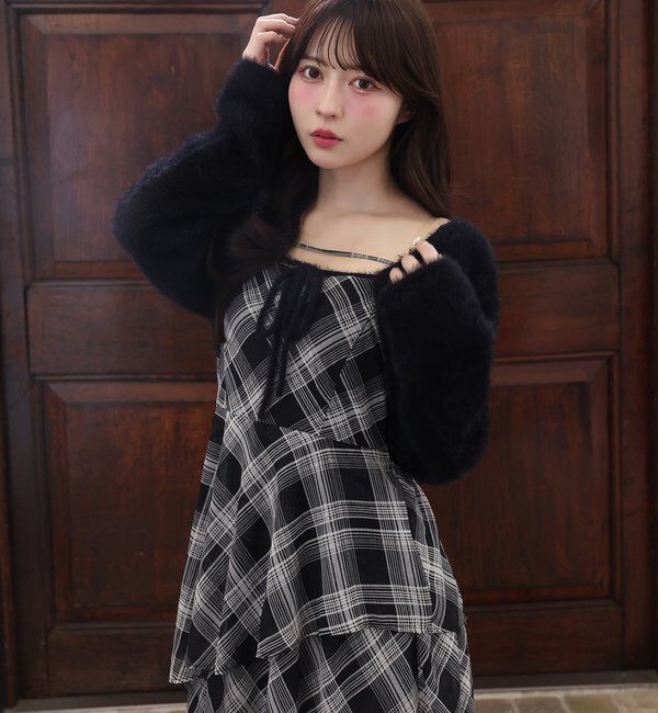  「ボレロセットイレヘムワンピース」|ワンピース|