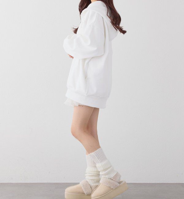  「ロゴグリッターパーカー」|プルオーバー|