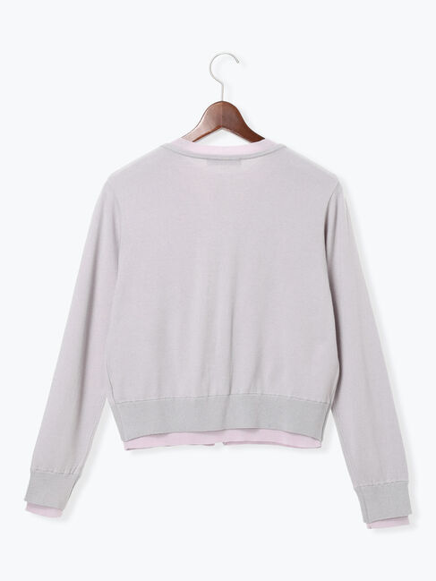 Te chichi「配色レイヤードカーディガン」|カーディガン|