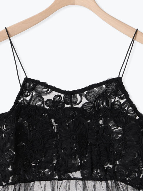 SM2「フラワーシフォンテープチュールキャミソール」|シャツ・ブラウス|