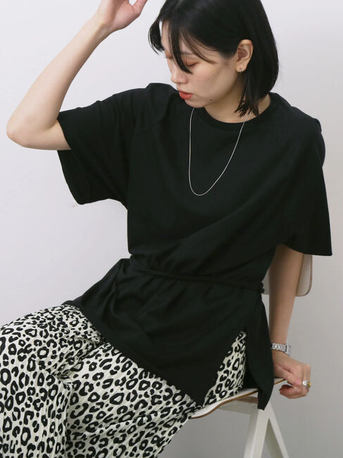 Samansa Mos2 blue「◎柄アソートプリーツパンツ」|その他|