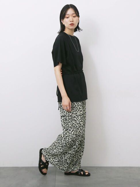 Samansa Mos2 blue「◎柄アソートプリーツパンツ」|その他|